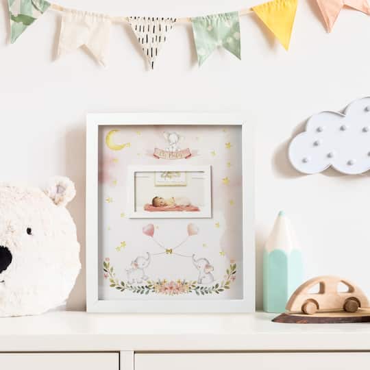 Kate Aspen® Pink Elephant Baby Shower Guest Book Alternative